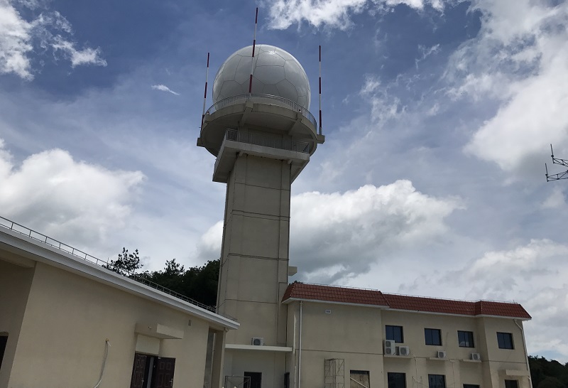 福建空管分局天湖山雷达站二次雷达正式通电调试